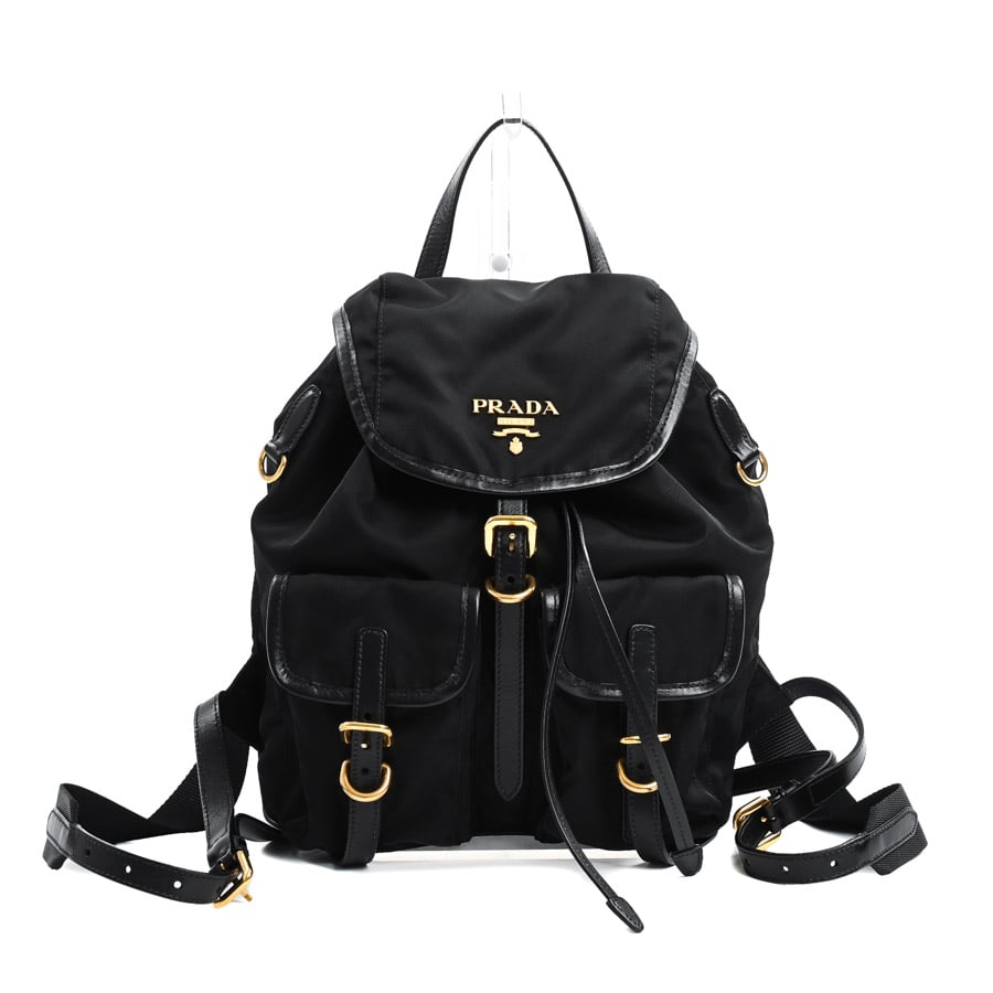 【中古AB品】  プラダ バックパック  1BZ677 テスート 元町本店