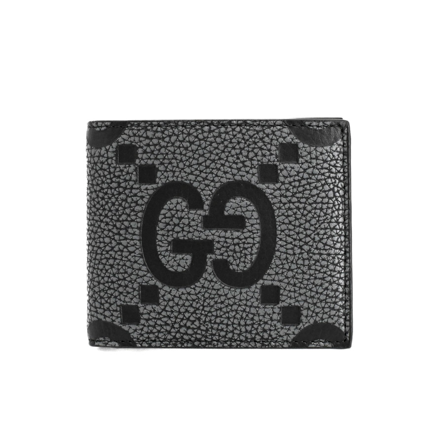 【中古A品】  グッチ 2つ折り財布 ジャンボＧＧ 739475 カタオシレザー 横浜関内店