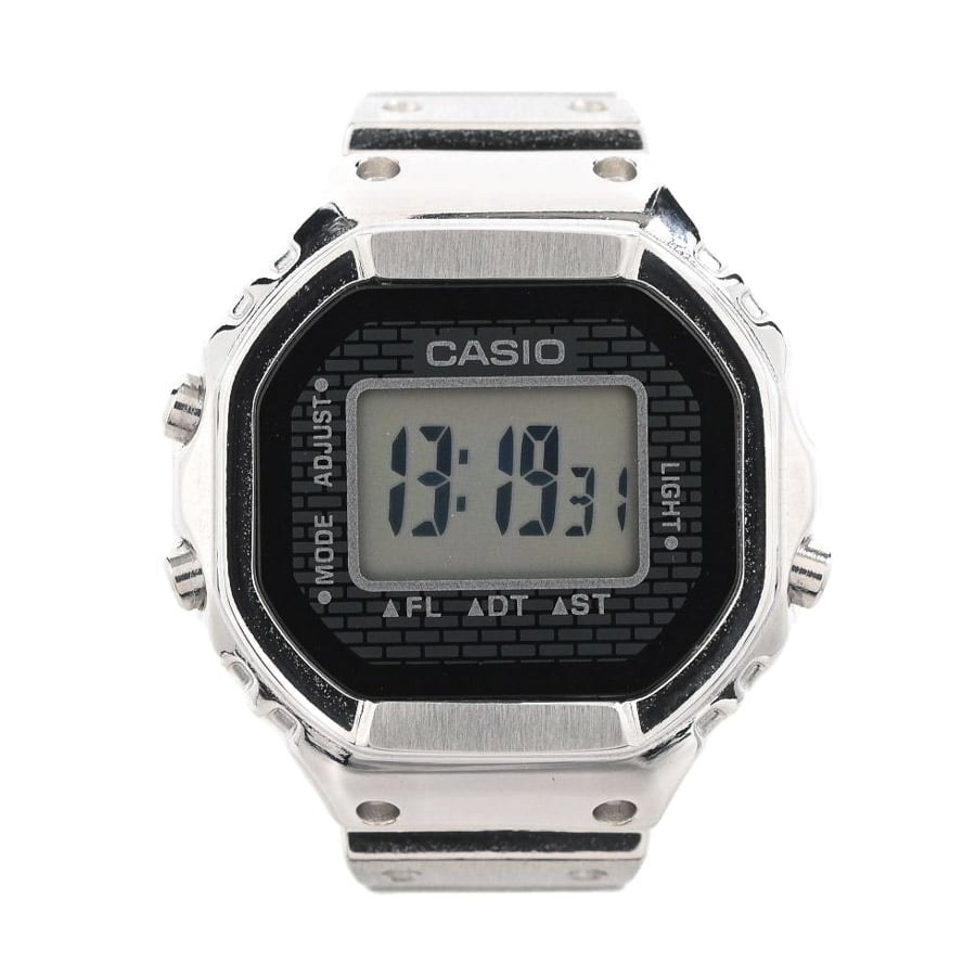 【中古A品】  カシオ リングウオッチ  CRW-001-1JR ステンレス SHIBUYA