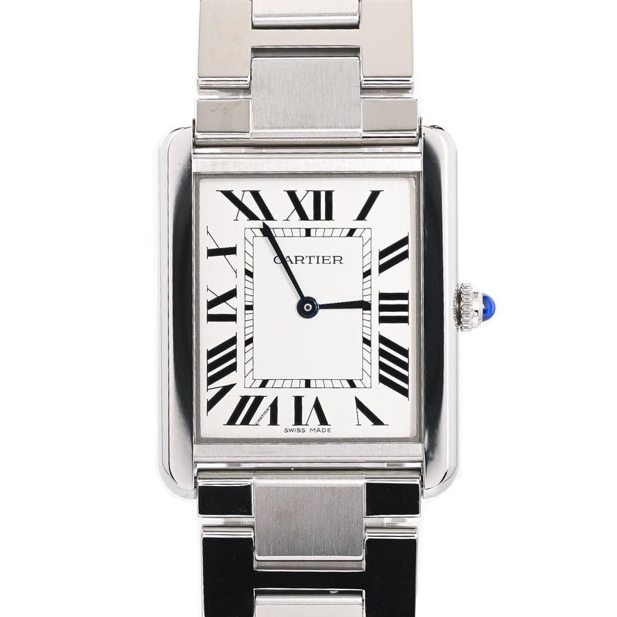 【中古A品】  カルティエ タンクソロLM  W5200014 ステンレス 新宿歌舞伎町店