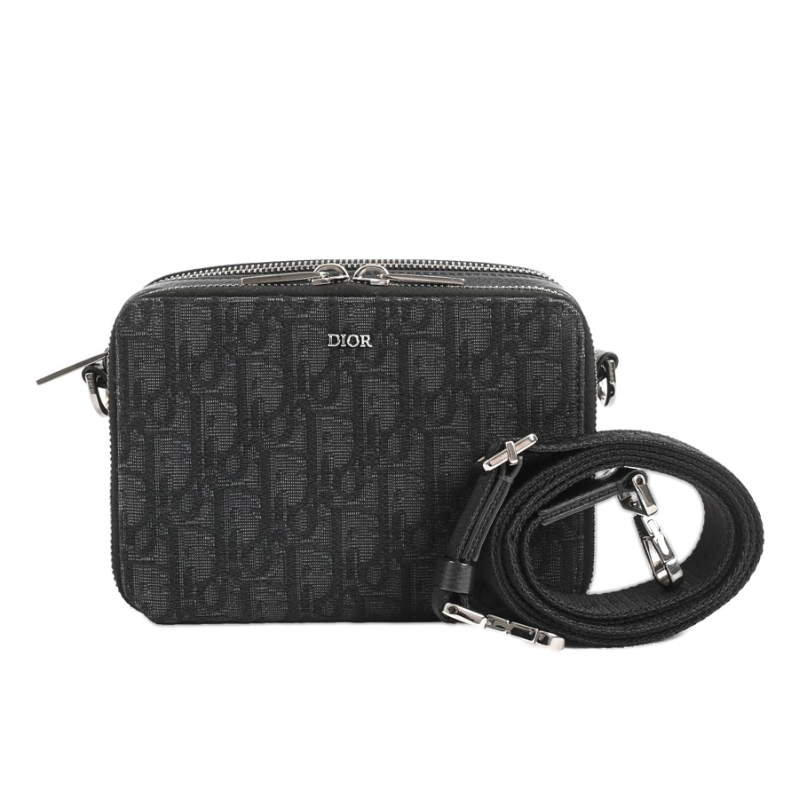 【中古A品】  ディオール ジップポーチ  2OBBC119YSE_H03E ジャガード 横浜関内店