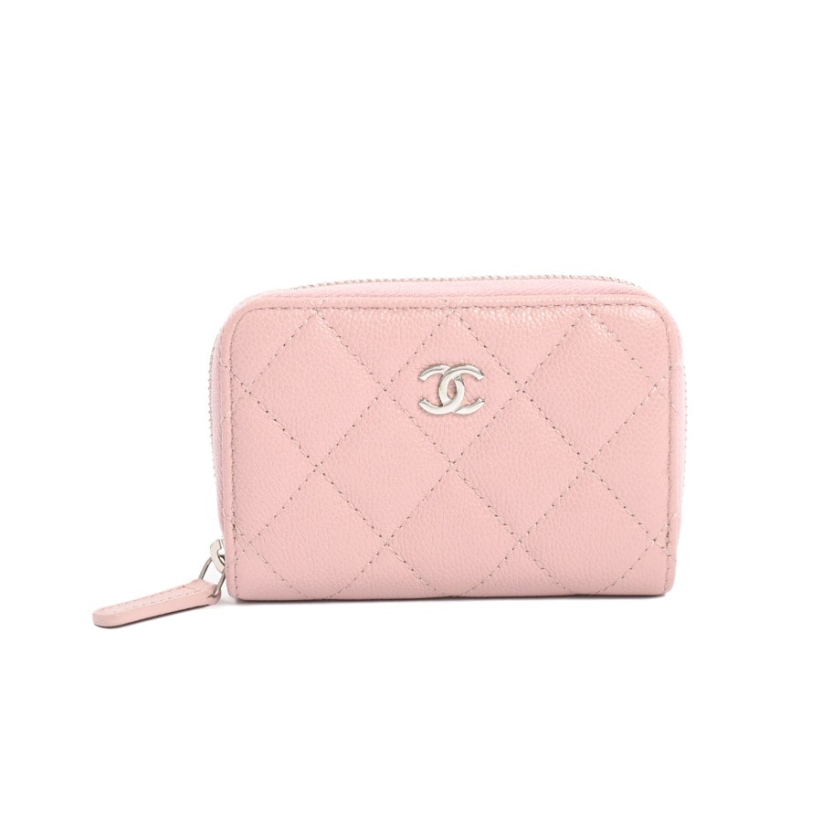 【中古A品】  シャネル クラシックジップコインパース  AP0216 キャビア THE YOKOHAMA FRONT