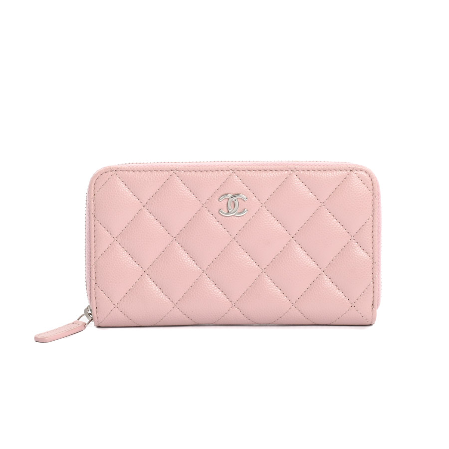 【中古A品】  シャネル クラシックスモールジップウォレット  AP0226 キャビア 新宿歌舞伎町店