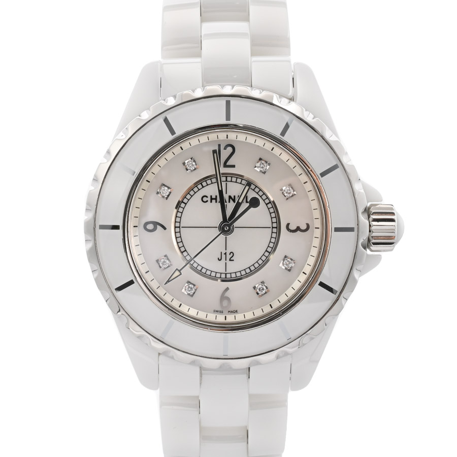 【中古A品】  シャネル J12 33mm  H2422 セラミック THE YOKOHAMA FRONT