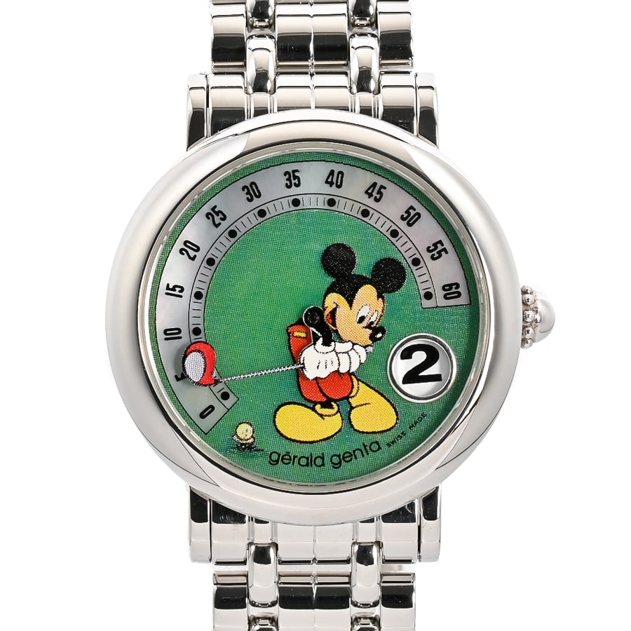 【中古A品】  ジェラルドジェンタ レトロファンタジー 28mm  G.3622 ステンレス SHIBUYA