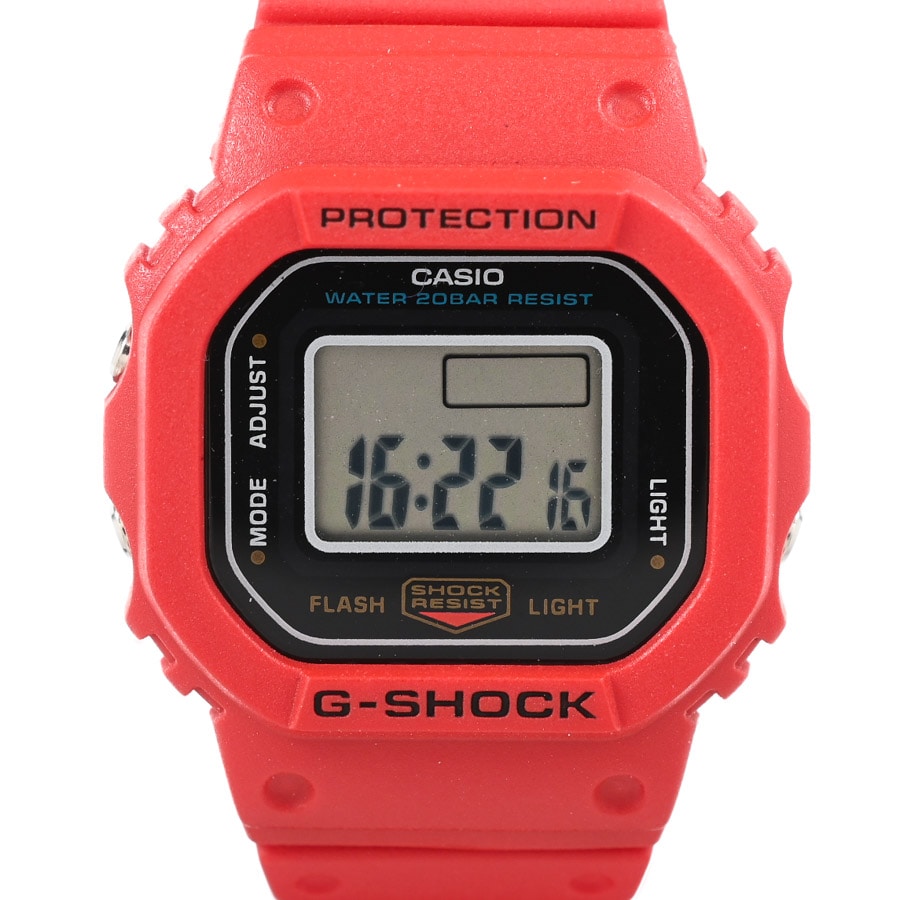 【未使用品】  カシオ G-SHOCK RING WATCH  DWN-5600-4JR ステンレス/ラバー 元町本店