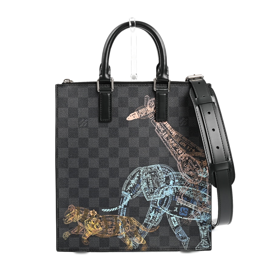 【中古A品】  ルイヴィトン サックプラメッセンジャー ダミエグラフィット N45276  新宿歌舞伎町店