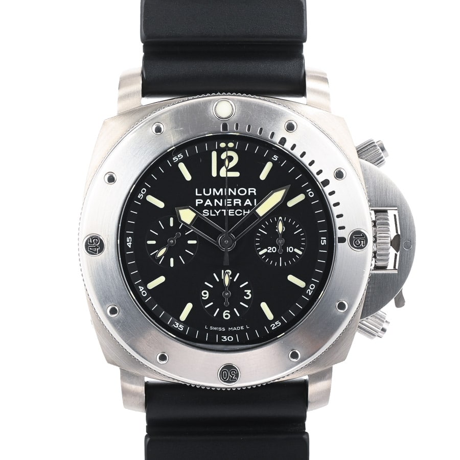 【中古A品】  パネライ サブマーシブル クロノ スライテック  PAM00202 チタニウム SHIBUYA