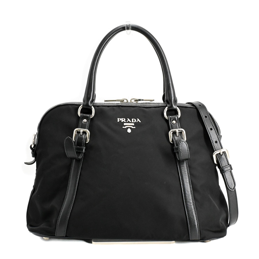2WAYハンドバッグ(約W35.5xH26.5xD15cm(実寸) ブラック): ブランド