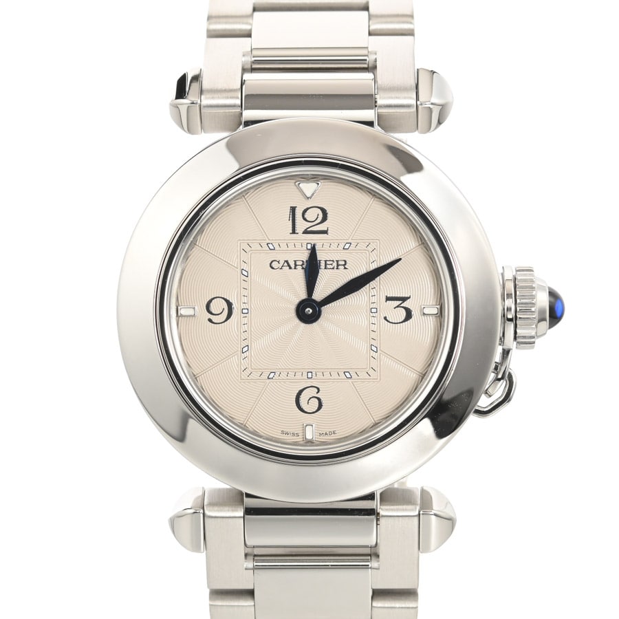 【中古A品】  カルティエ パシャ ドゥ カルティエ 30mm  WSPA0021 ステンレス 銀座