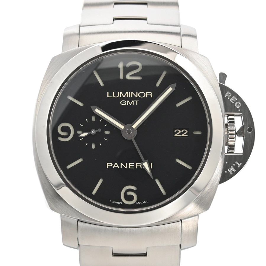 【中古A品】  パネライ ルミノール 1950 3デイズ GMT  PAM00329 ステンレス 横浜関内店