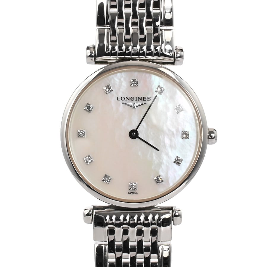 【中古A品】  ロンジン ラ グラン クラッシク ドゥ ロンジン 24mm  L4.209.4.87.6 ステンレス SHIBUYA
