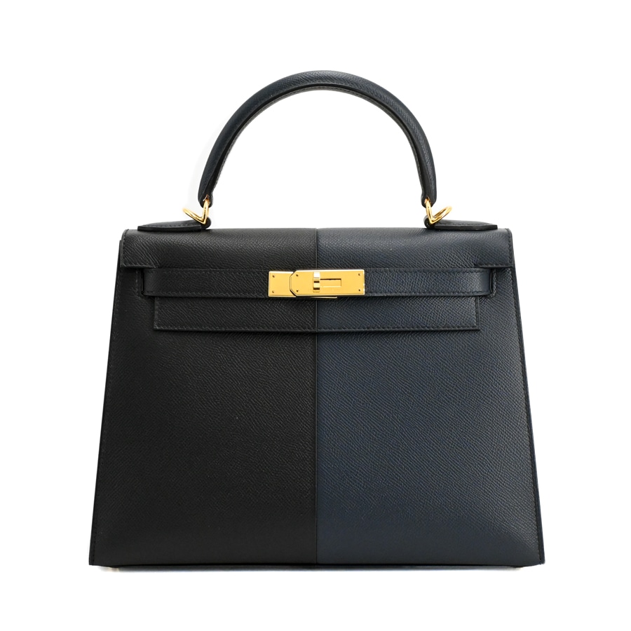 【中古B品】  エルメス ケリー28カザック   ヴォーエプソン 銀座