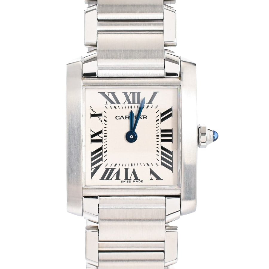 【中古A品】  カルティエ タンクフランセーズSM  W51008Q3 ステンレス THE YOKOHAMA FRONT