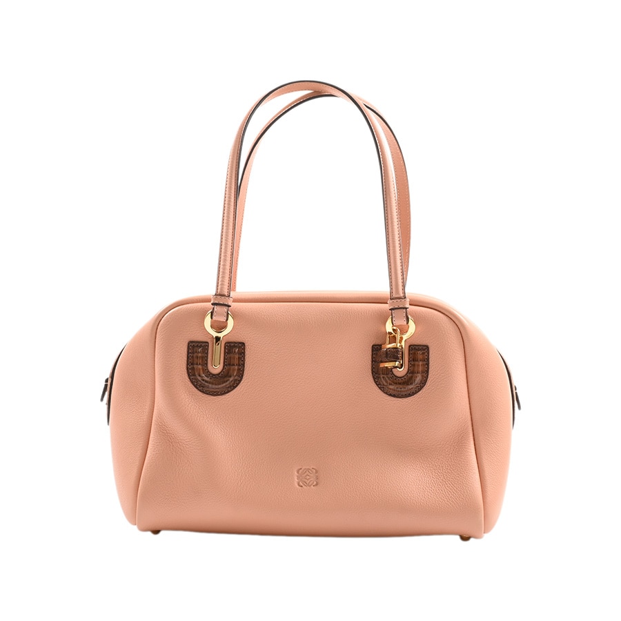 【中古A品】  ロエベ ベレ26  325.14.E19 型押しレザー 元町本店
