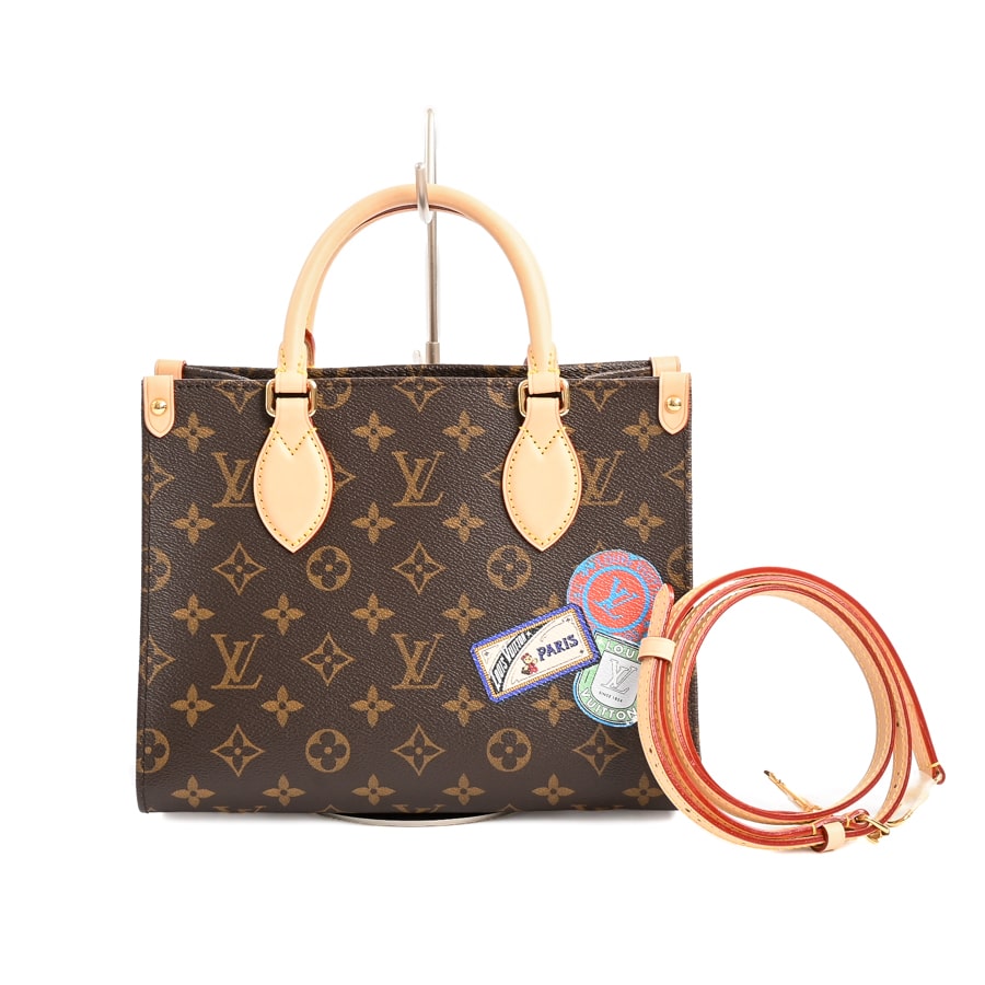 ⭐使用少⭐ ルイヴィトン モノグラム コント ドゥ フェ リンゴ 丸形 モノグラム│ルイヴィトン(LOUISVUITTON)│ブランドバッグ【公式