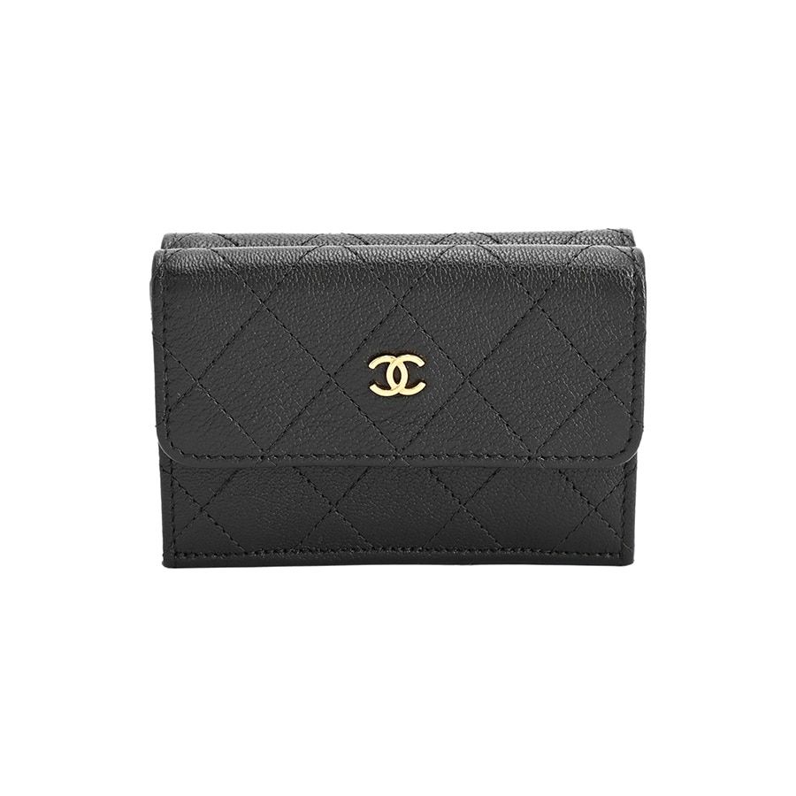 【中古SA品】  シャネル スモールフラップウォレット  AP4951 カタオシレザー 元町本店