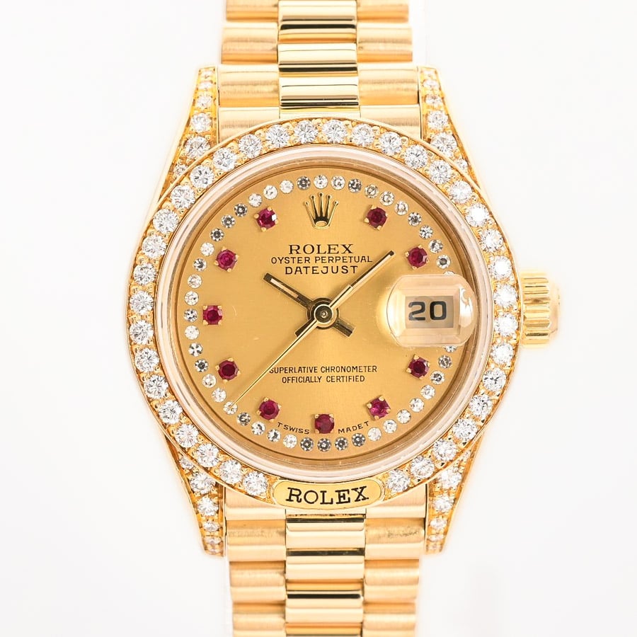 【中古A品】  ロレックス デイトジャスト  69158LR イエローゴールド SHIBUYA