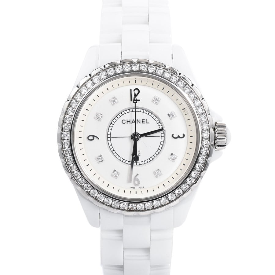 【中古A品】  シャネル J12 33mm  H3110 セラミック 元町本店