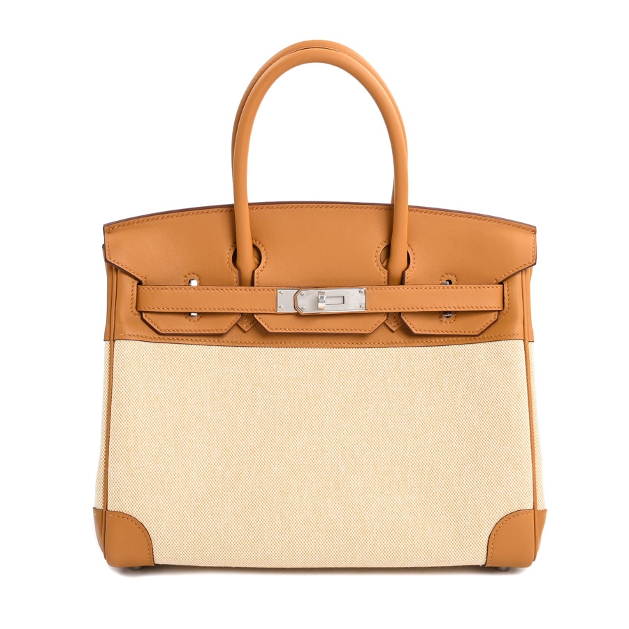 【未使用品】  エルメス バーキン30   トワルアッシュ THE YOKOHAMA FRONT