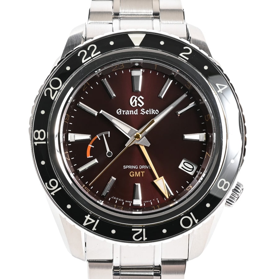 【中古A品】  グランドセイコー スプリングドライブ GMT  SBGE245 ステンレス SHIBUYA