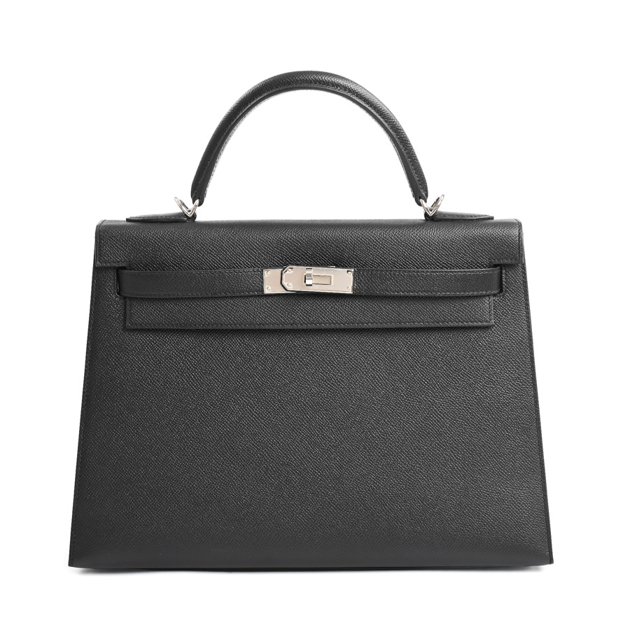 【中古A品】  エルメス ケリー32   ヴォーエプソン 銀座