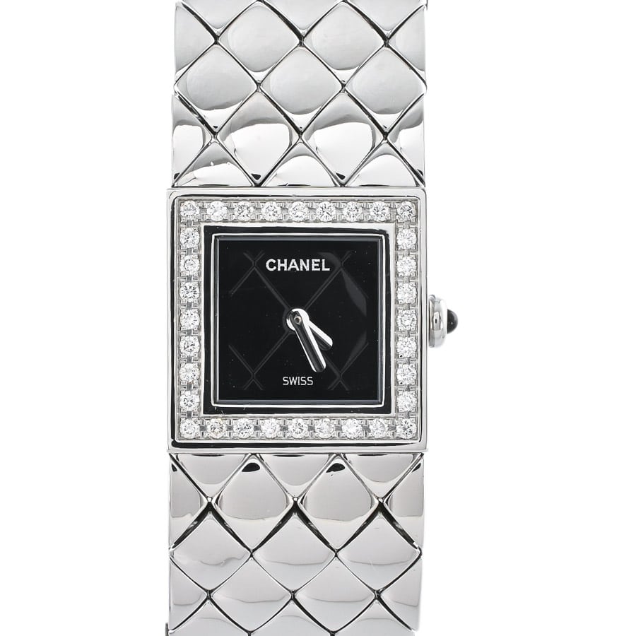 【中古A品】  シャネル マトラッセ  H0489 ステンレス SHIBUYA