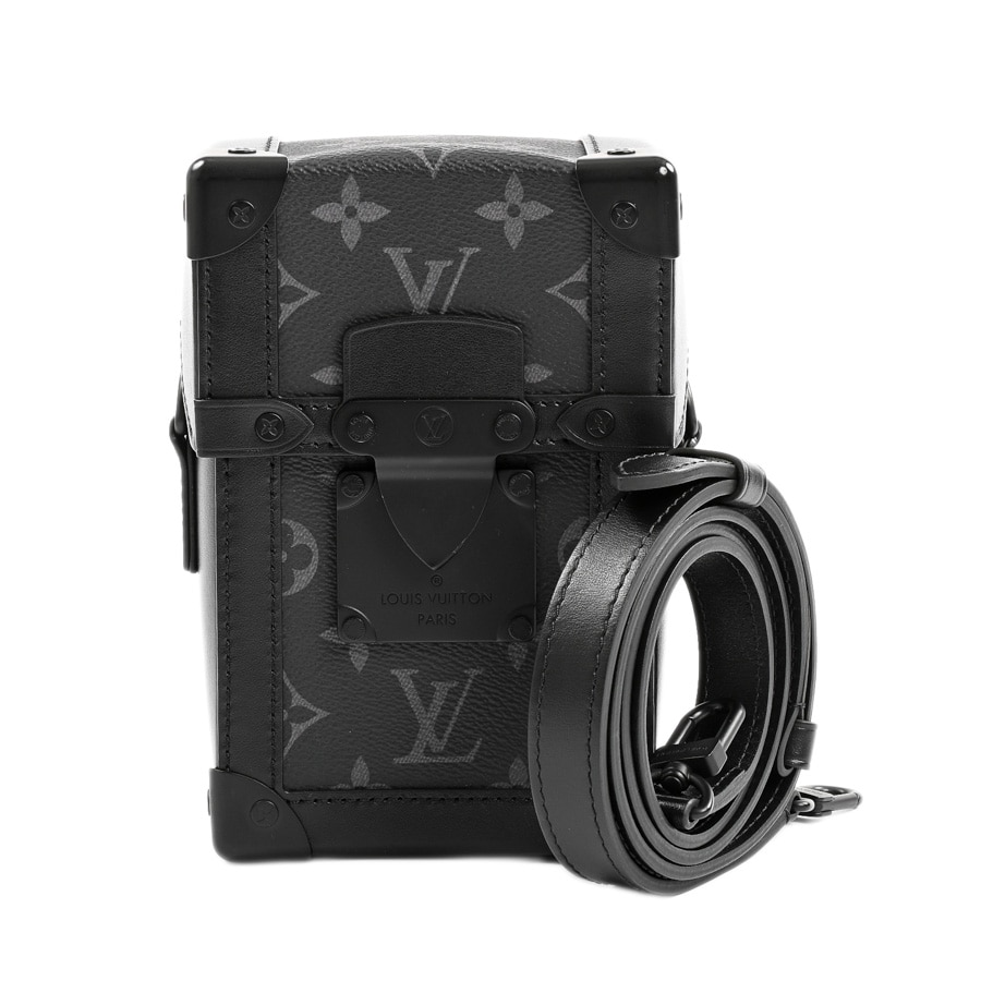 【中古A品】  ルイヴィトン ヴェルティカルトランクウェアラブルウォレット モノグラムエクリプス M82077  元町本店