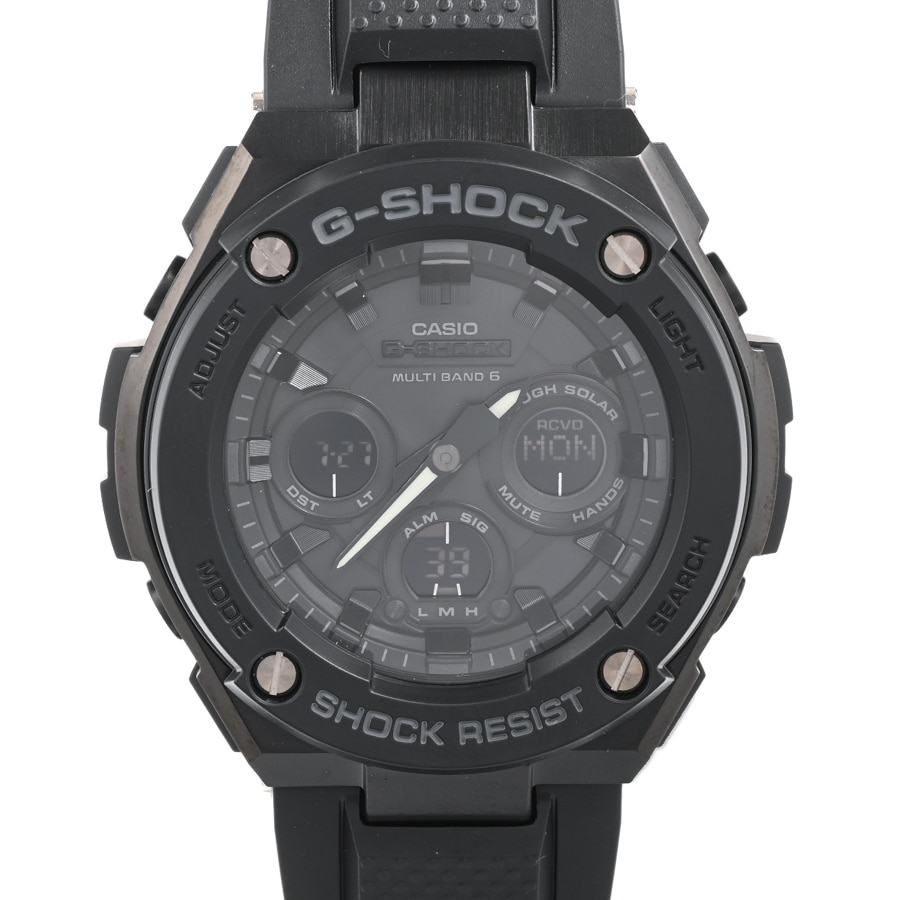 【中古A品】  カシオ GーSTEEL  GST-W300G-1A1JF ステンレス SHIBUYA