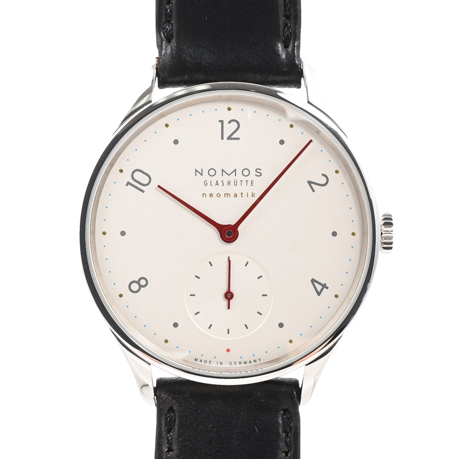 【未使用品】  ノモス ミニマティック  MM130011W2 ステンレス SHIBUYA