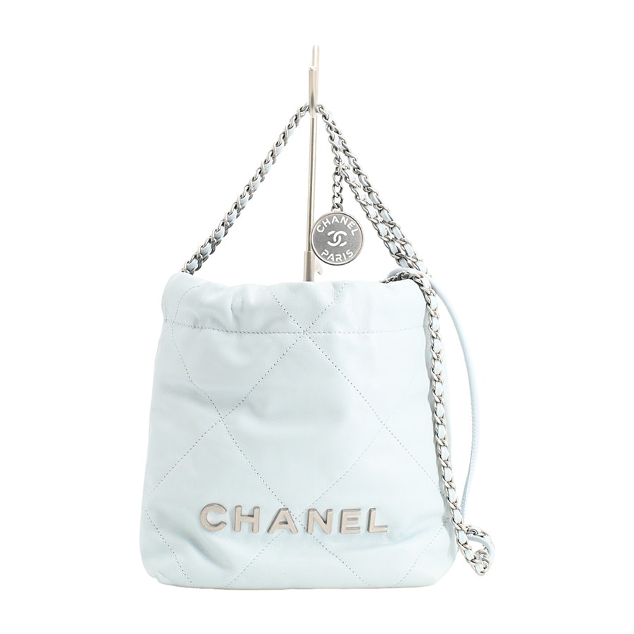【中古A品】  シャネル CHANEL22ミニハンドバッグ CHANEL22 AS3980 カーフ 横浜関内店