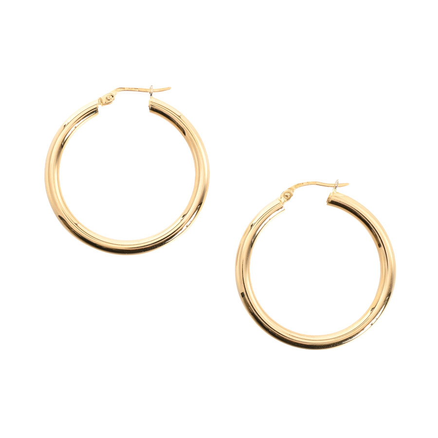 【中古A品】  ウノアエレ ピアス   K18イエローゴールド SHIBUYA