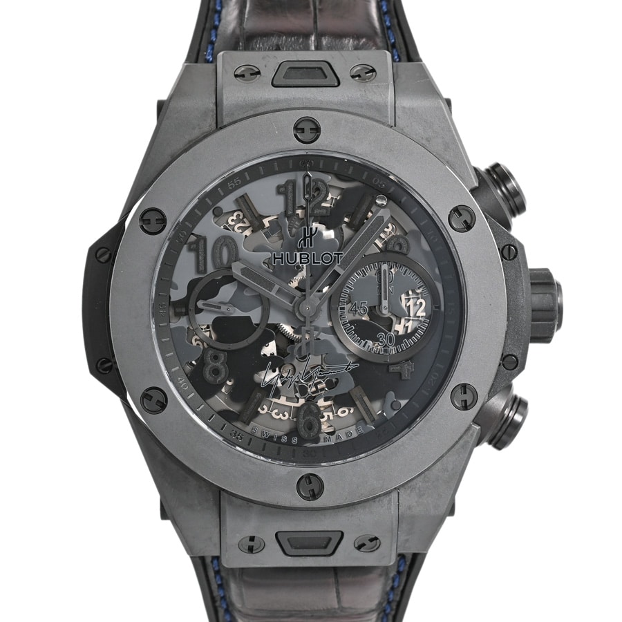 【中古A品】  ウブロ ビッグバン オールブラック カモ ヨウジヤマモト  411.CI.0110.RX.Y0Y20 セラミック 横浜関内店