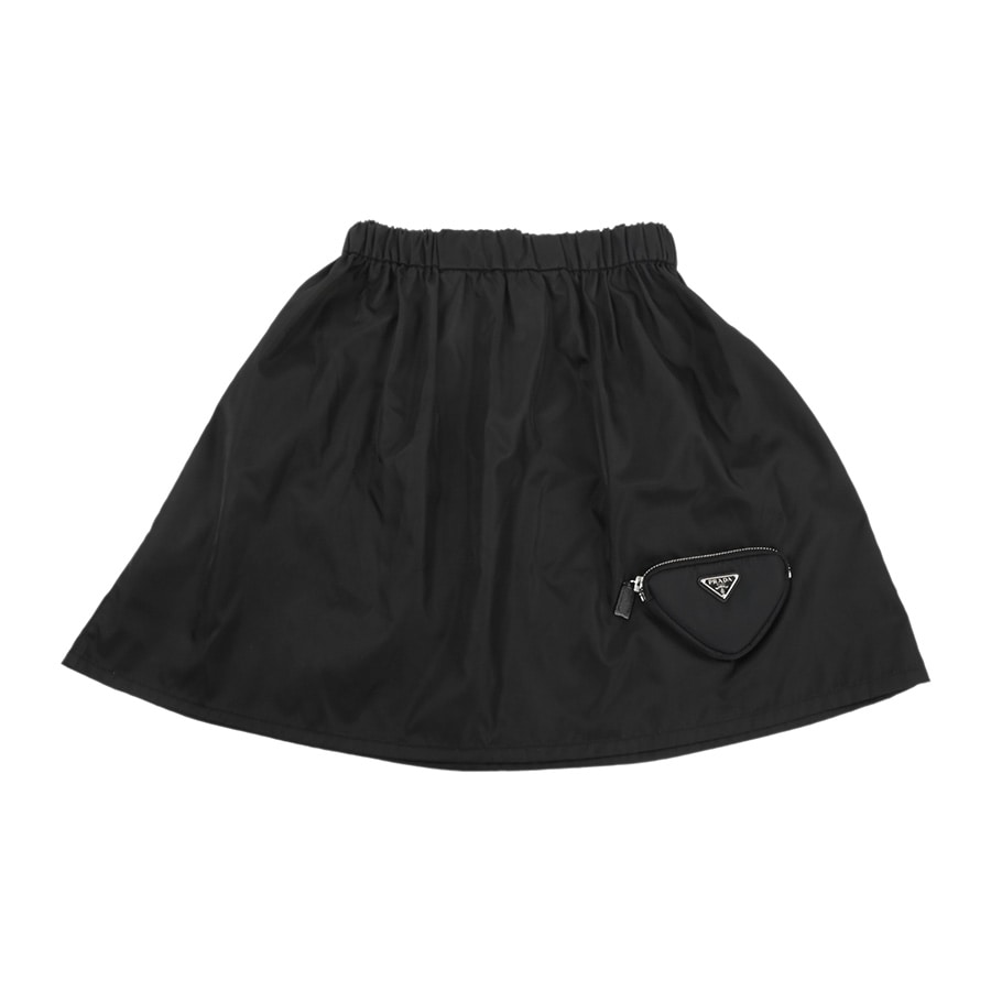 【中古A品】  プラダ Re-Nylonトライアングルロゴスカート  21H914 リナイロン 新宿歌舞伎町店