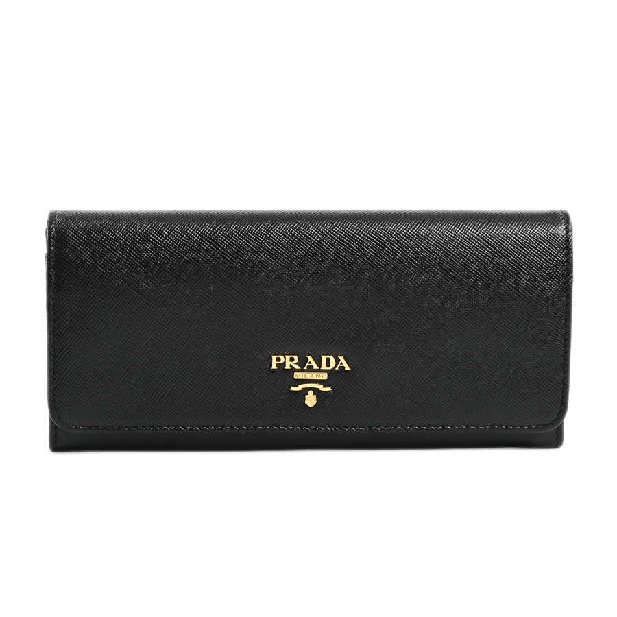 【中古A品】  プラダ 長財布  1M1132 サフィアノ THE YOKOHAMA FRONT