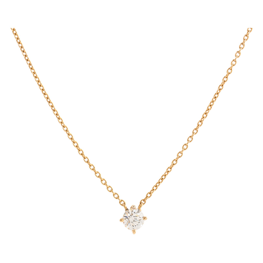 【中古A品】  ノンブランドジュエリー ダイヤ ネックレス   K18YG SHIBUYA