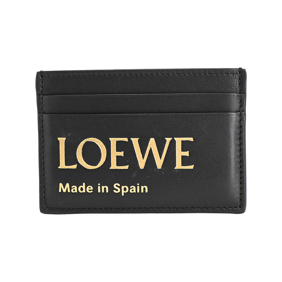 【中古A品】  ロエベ カードケース  CLE0322X01 カーフ THE YOKOHAMA FRONT