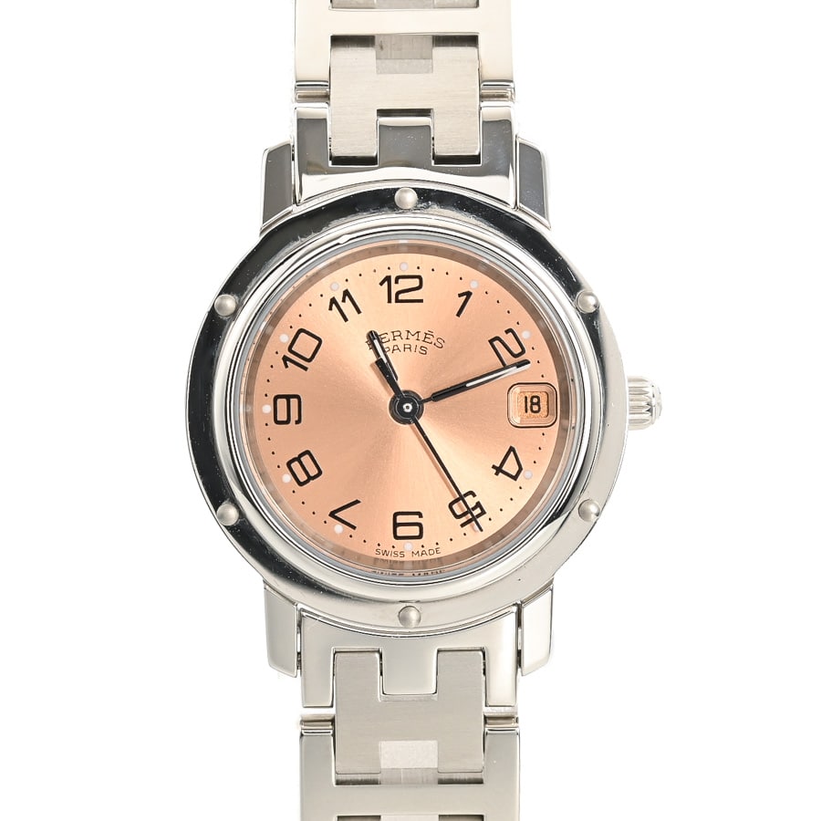 【中古A品】  エルメス クリッパー  CL4.210 ステンレス SHIBUYA