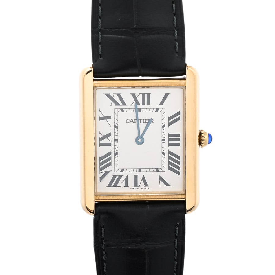 【中古A品】  カルティエ タンクソロLM  W1018855 イエローゴールド 銀座