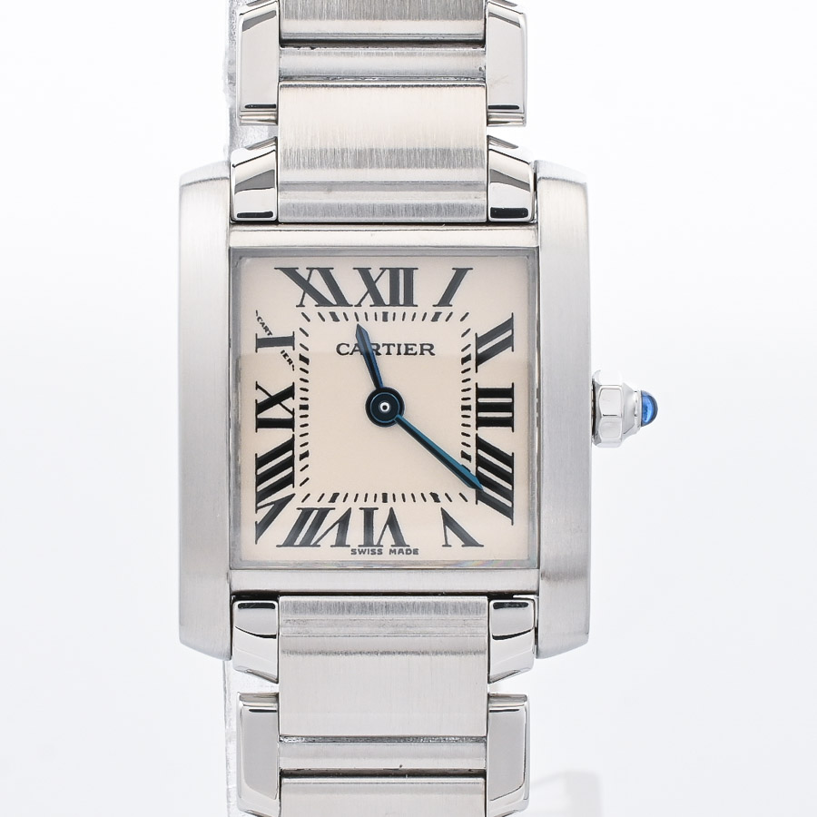 【中古A品】  カルティエ タンクフランセーズ  W51008Q3 ステンレス SHIBUYA