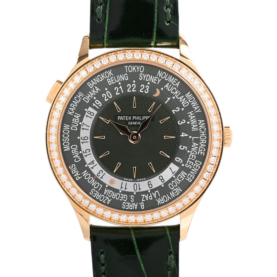 【中古A品】  パテックフィリップ ワールドタイム  7130R-014 ピンクゴールド 新宿歌舞伎町店