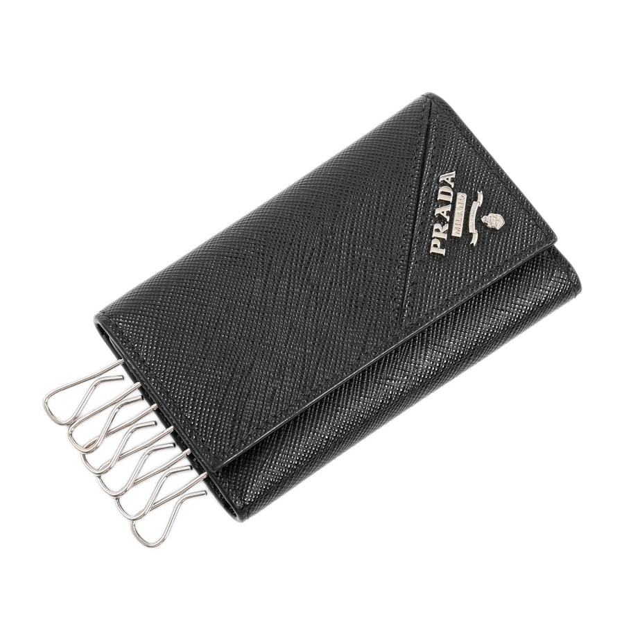 【中古A品】  プラダ キーケース6連  2PG222 サフィアノ 横浜関内店
