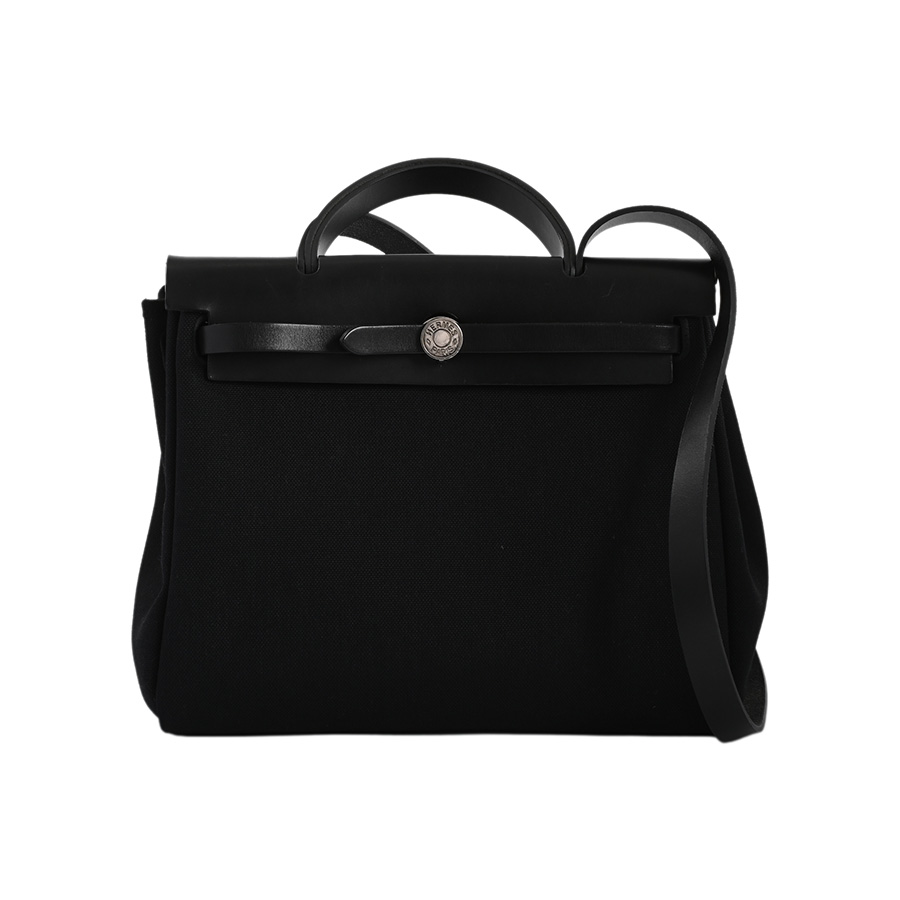 【中古AB品】  エルメス エールバッグジップPM   トワルミリタリー 銀座