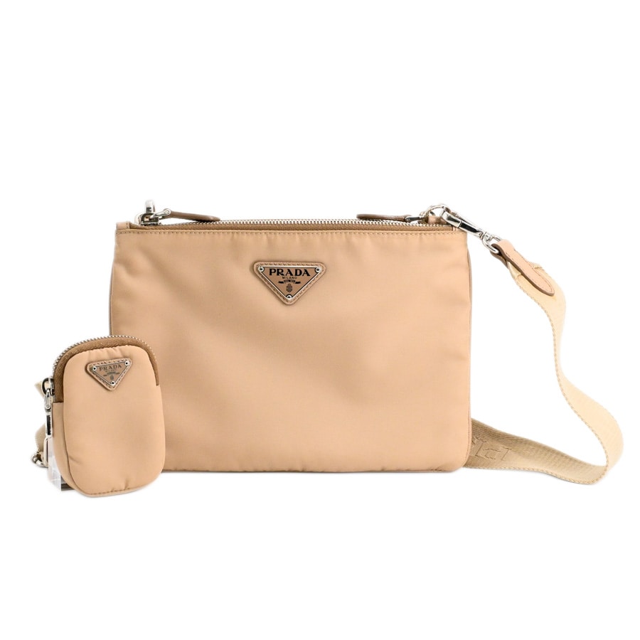 【中古AB品】  プラダ ショルダーバッグ  1BH046 テスート 元町本店