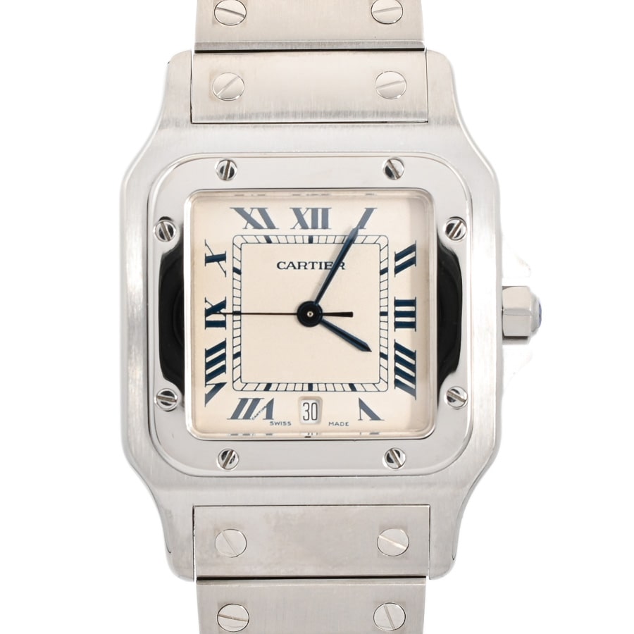 【中古A品】  カルティエ サントスガルベLM  W20018D6 ステンレス SHIBUYA