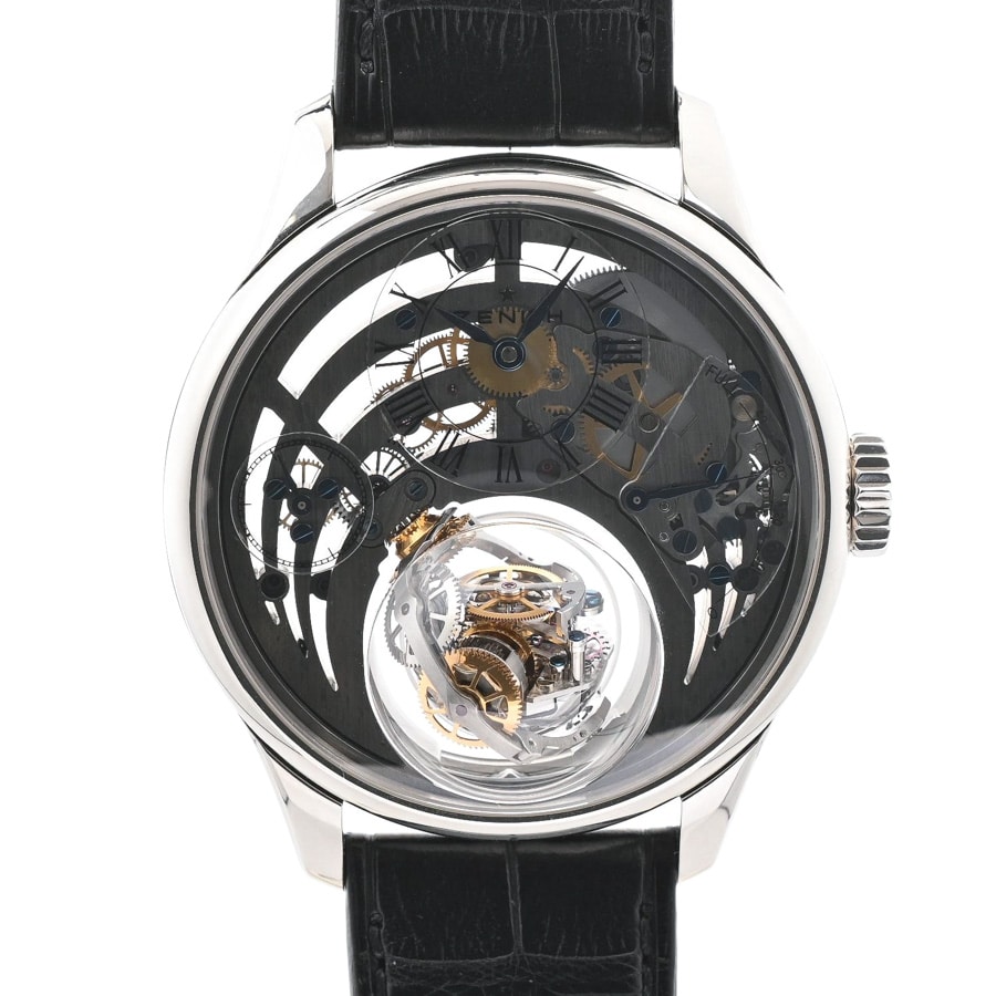 【中古SA品】  ゼニス アカデミークリストフ  40.2210.8804S/98.C63 プラチナ 新宿歌舞伎町店