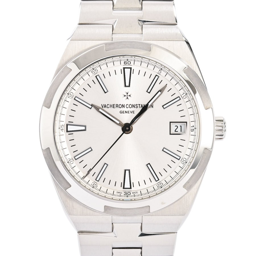 オーヴァーシーズ シルバー ケース:約41mm/ブレスサイズ:約18.5cm