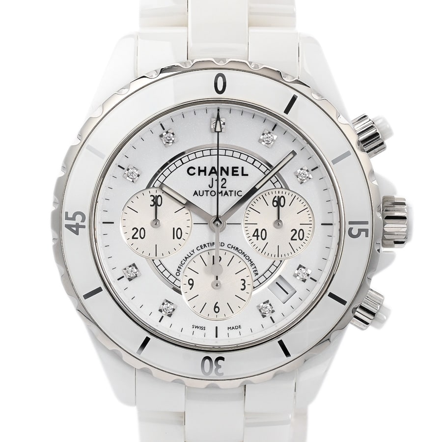 【中古A品】  シャネル J12 クロノグラフ 41mm  H2009 セラミック 元町本店