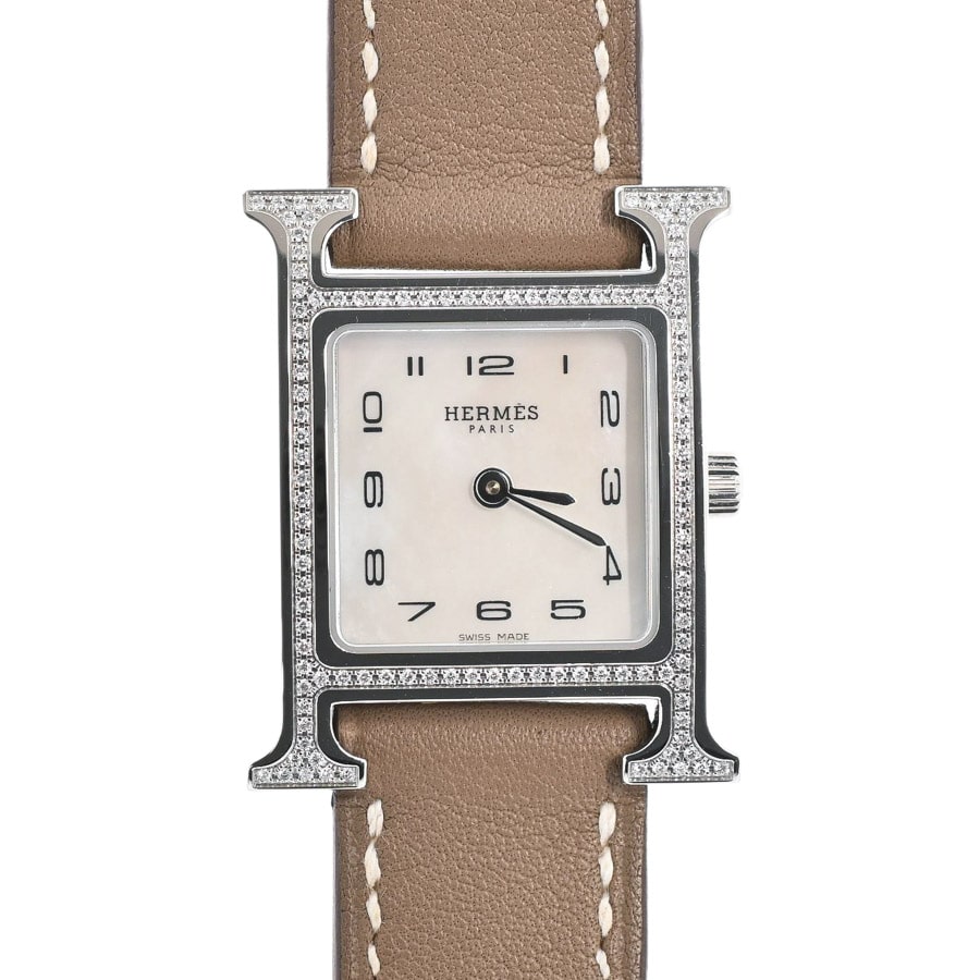 【中古A品】  エルメス Hウォッチ  HH1.235 ステンレス 銀座