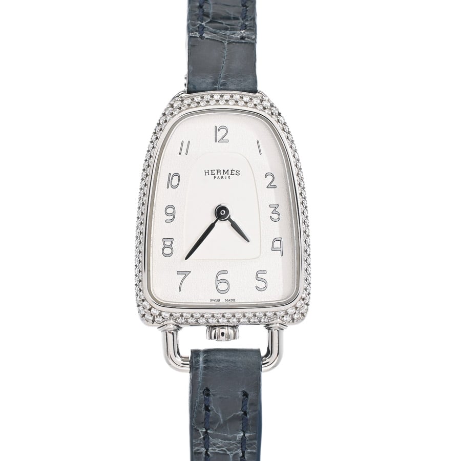 【中古A品】  エルメス ギャロップ  GA1.130 ステンレス THE YOKOHAMA FRONT